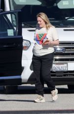 ELISABETH MOSS on the Set of Her Latest Project 12/14/2023