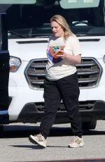 ELISABETH MOSS on the Set of Her Latest Project 12/14/2023