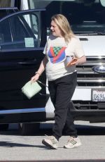 ELISABETH MOSS on the Set of Her Latest Project 12/14/2023