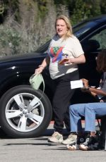 ELISABETH MOSS on the Set of Her Latest Project 12/14/2023
