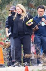 ELISABETH MOSS on the Set of Shell in Los Angeles 12/20/2023
