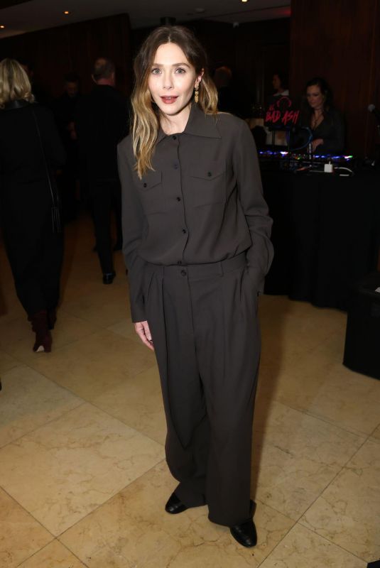 ELIZABETH OLSEN at The Iron Claw Premiere Afterparty in Los Angeles 12/11/2023