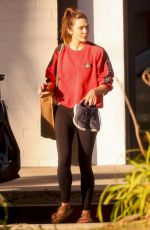 ELIZABETH OLSEN Leaves a Workout in Los Angeles 12/02/2023