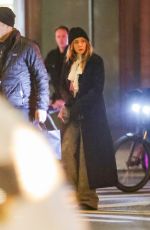 ELIZABETH OLSEN Night Out in New York 12/18/2023