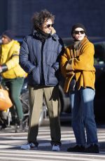 ELIZABETH OLSEN Out and About in New York 12/14/2023