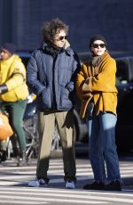 ELIZABETH OLSEN Out and About in New York 12/14/2023