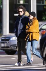 ELIZABETH OLSEN Out and About in New York 12/14/2023
