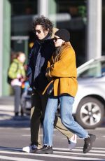ELIZABETH OLSEN Out and About in New York 12/14/2023