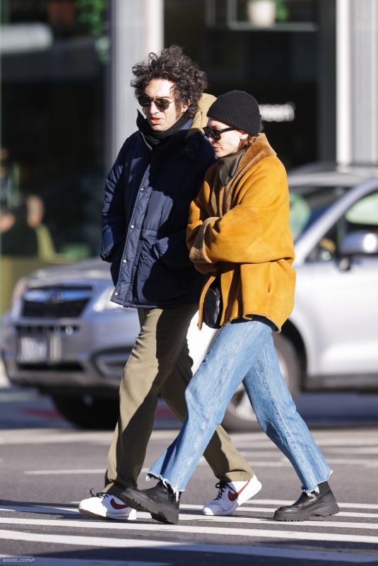 ELIZABETH OLSEN Out and About in New York 12/14/2023