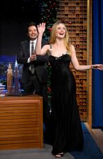 ELLE FANNING at Tonight Show Starring Jimmy Fallon in New York 12/11/2023
