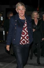 ELLEN DEGENERES and PORTIA DE ROSSI Out for Dinner with Friends at E Baldi in Beverly Hills 12/09/2023
