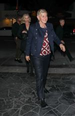 ELLEN DEGENERES and PORTIA DE ROSSI Out for Dinner with Friends at E Baldi in Beverly Hills 12/09/2023