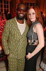 ELLIE BAMBER at Night Celebrating Edward Enninful