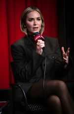 EMILY BLUNT at SAG-AFTRA Foundation Conversations Career Retrospective With Emily Blunt Event at SAG-AFTRA Foundation Screening Room in Los Angeles 12/13/2023