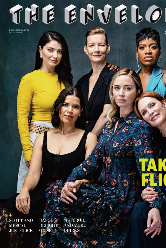 EMILY BLUNT, JULIANNE MOORE, EVE HEWSON and AMERICA FERRERA for LA Times, December 2023