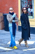 EMILY RATAJKOWSKI and ADWOA ABOAH Out in New York 12/12/2023