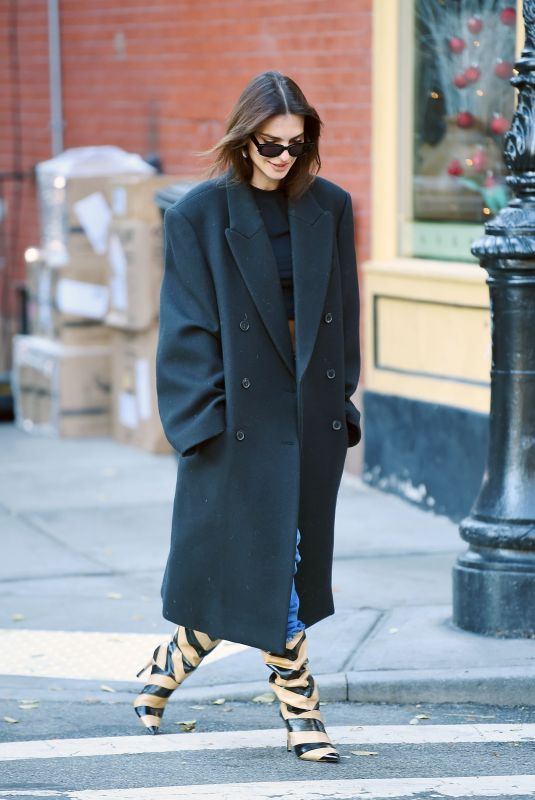 EMILY RATAJKOWSKI Out and About in New York 12/12/2023