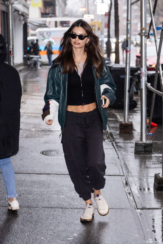 EMILY RATAJKOWSKI Out and About in New York 12/18/2023