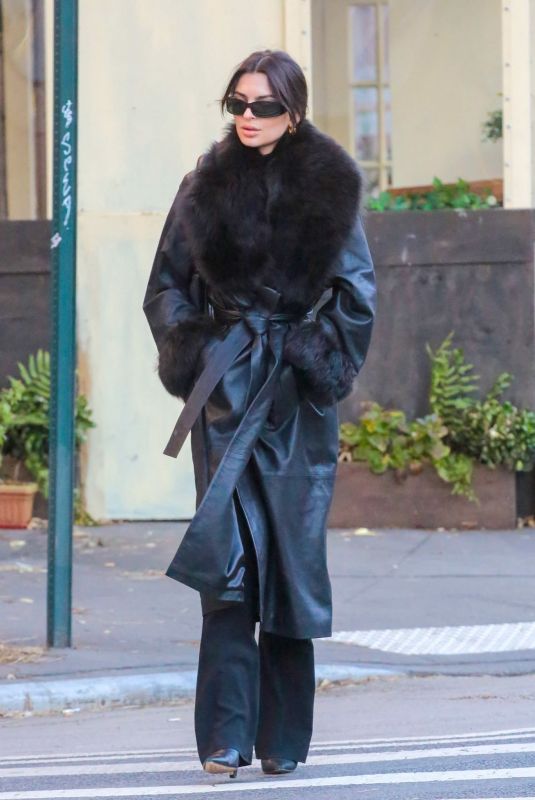 EMILY RATAJKOWSKI Out and About in New York 12/21/2023