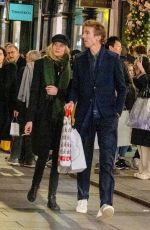EMMA DEIGMAN and James Cook on Christmas Shopping in London 12/22/2023