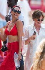 EMMA FORBES and LAUREN SILVERMAN at Sandy Lane Hotel