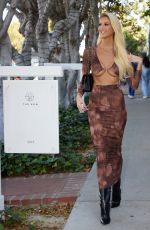 EMMA HERNAN Arrives at Boohoo Showroom in West Hollywood 12/05/2023