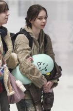 EMMA MYERS at LAX Airport in Los Angeles 12/13/2023