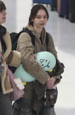 EMMA MYERS at LAX Airport in Los Angeles 12/13/2023
