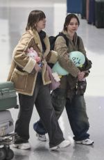EMMA MYERS at LAX Airport in Los Angeles 12/13/2023