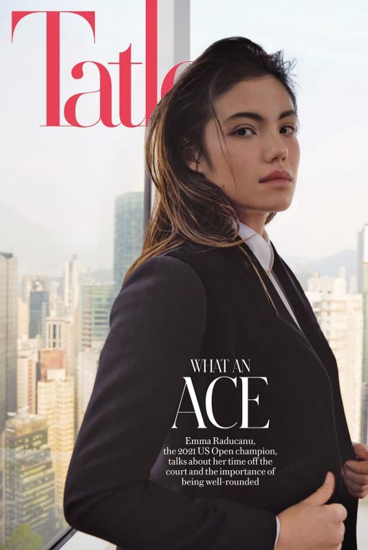 EMMA RADUCANU for Tatler Hong Kong, January 2024