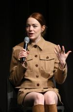 EMMA STONE at Poor Things Moma Contenders 2023 Screening in New York 12/05/2023