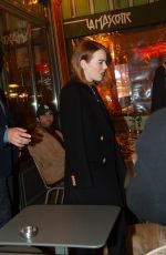 EMMA STONE Night Out in Paris 12/11/2023