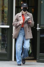 EMMA STONE Out and About in New York 12/05/2023