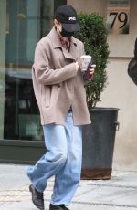 EMMA STONE Out and About in New York 12/05/2023