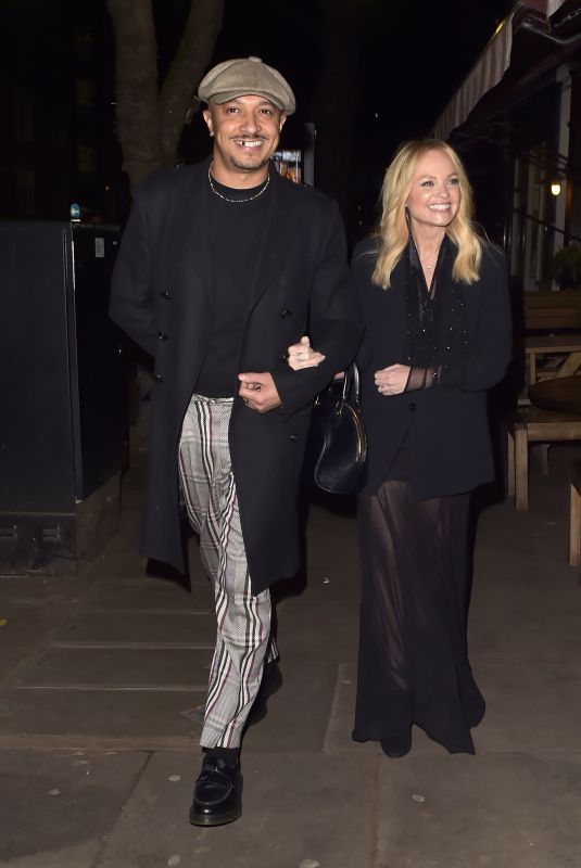 EMME BUNTON Arrives at Children with Cancer Christmas Quiz in London 12/11/2023