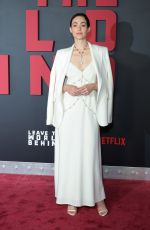 EMMY ROSSUM at Leave the World Behind Premiere in New York 12/04/2023