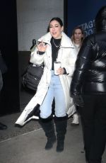 ERIELLE RESHEF Leaves Good Morning America Studio in New York 12/22/2023