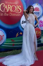 ERIN HOLLAND at Woolworths Carols in the Domain Event in Sydney 12/16/2023