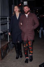 ESTE HAIM Arrives at Taylor Swift
