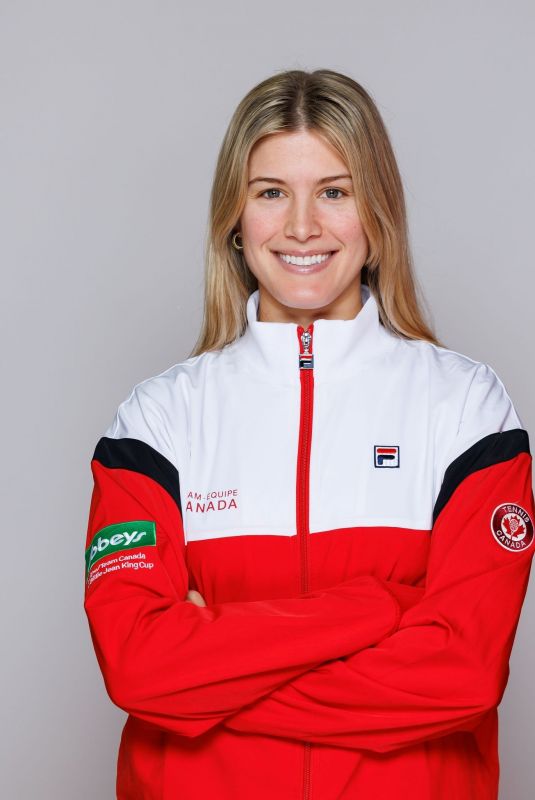 EUGENIE BOUCHARD - Billie Jean King Cup Portraits, November 2023