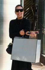 EVA LONGORIA and Jose Baston Shopping at Giorgio Armani in Beverly Hills 12/23/2023