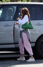 EVA MENDES Out Shopping in Santa Barbara 12/24/2023