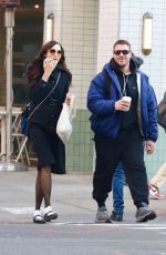 FAMKE JANSSEN Out for Coffee with Ryan Faucett in New York 11/30/2023