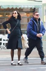 FAMKE JANSSEN Out for Coffee with Ryan Faucett in New York 11/30/2023