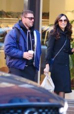 FAMKE JANSSEN Out for Coffee with Ryan Faucett in New York 11/30/2023