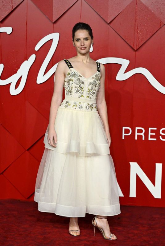 FELICITY JONES at Fashion Awards 2023 at Royal Albert Hall in London 12/04/2023