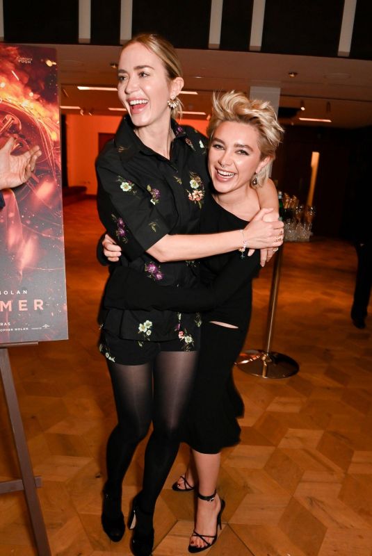 FLORENCE PUGH and EMILY BLUNT at Oppenheimer Special Screening and Q&A in London 11/30/2023