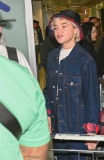 FLORENCE PUGH Arrives at Airport in Rio 12/02/2023