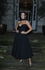 FRANCESCA ALLEN Arrives at The House of CB Christmas Party in London 11/29/2023