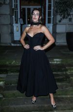 FRANCESCA ALLEN Arrives at The House of CB Christmas Party in London 11/29/2023